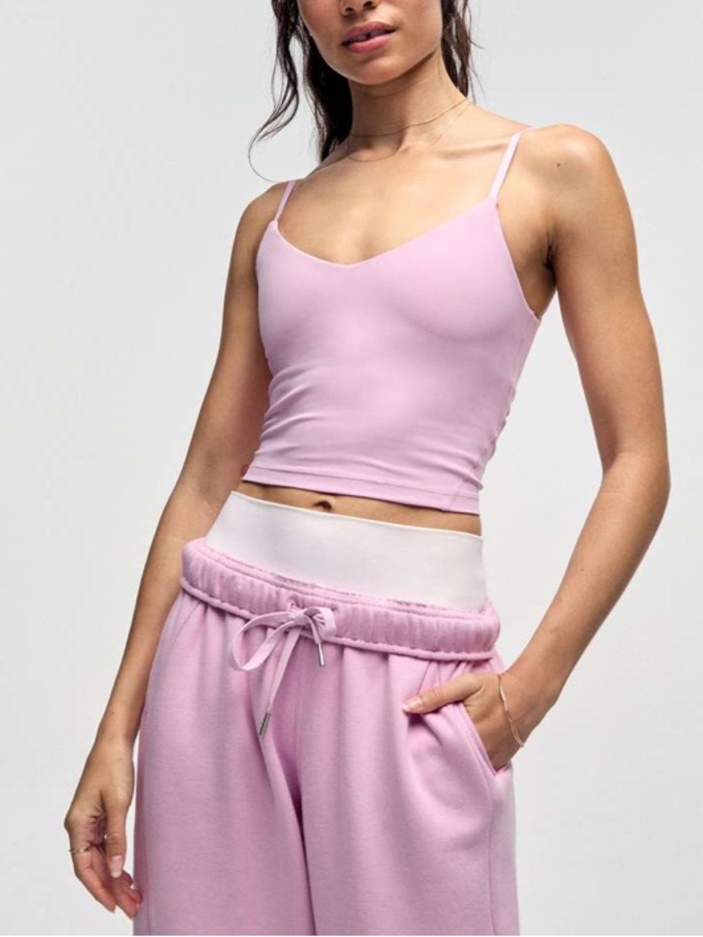 Lululemon Align Cropped Tank in shade “Vitapink”